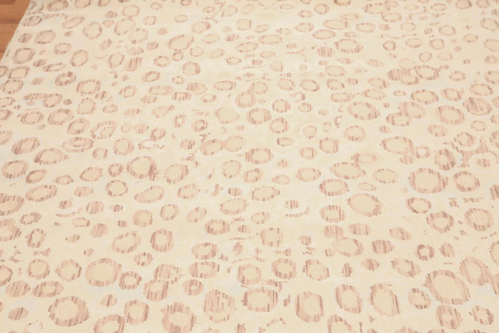 6' x 9' Contemporary Designer 100% Wool Modern Area Rug Aqua