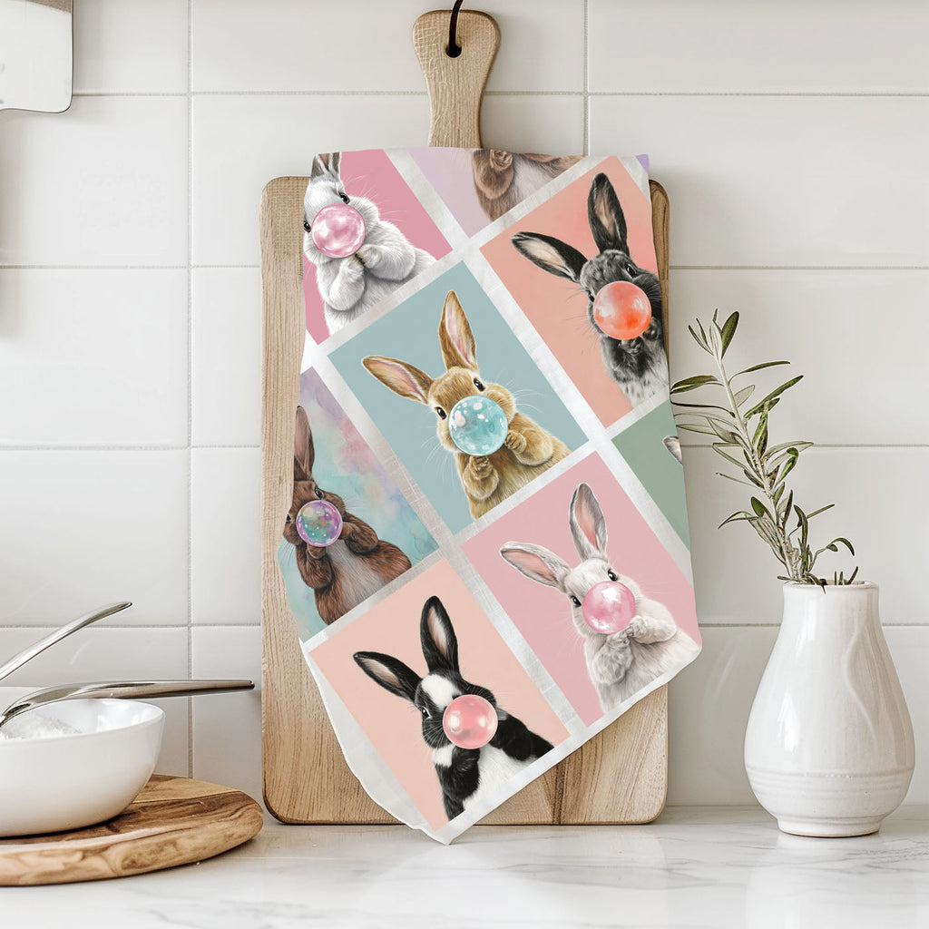 Bunny Bubbles Towel